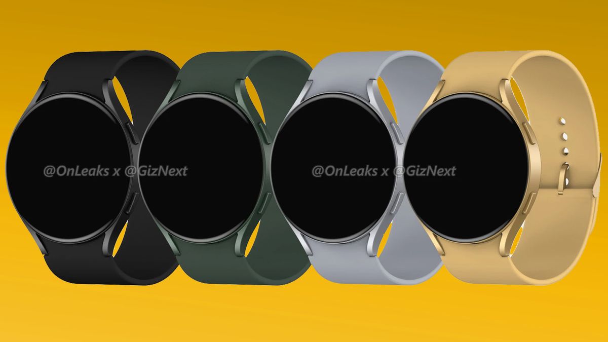 Samsung Galaxy Watch 4 renders