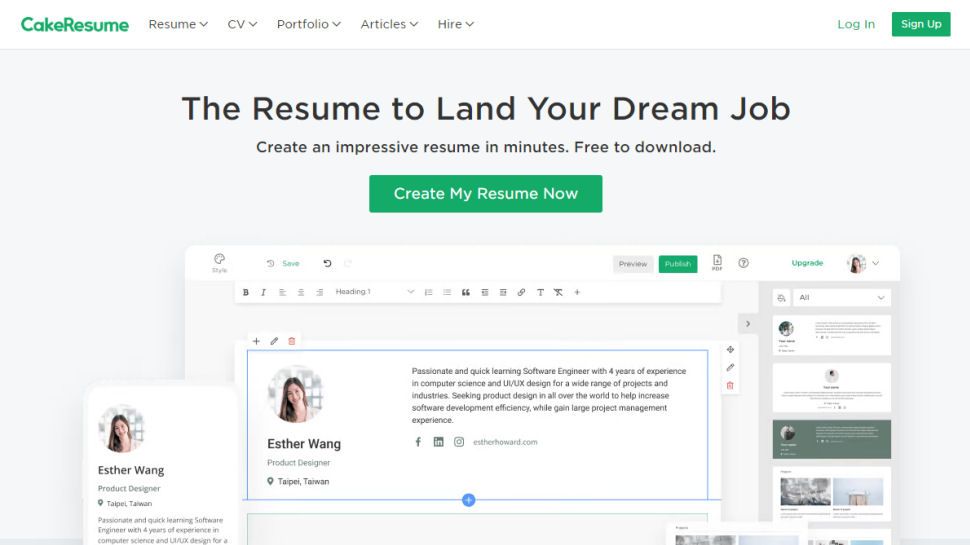 Best resume builder of 2024 TechRadar