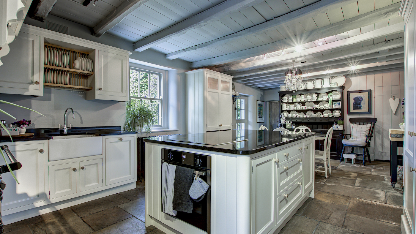A farmhouse kitchen at Bleach Green