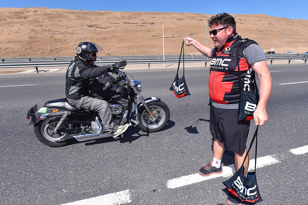 The feed zone in Oman