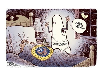The haunted White House