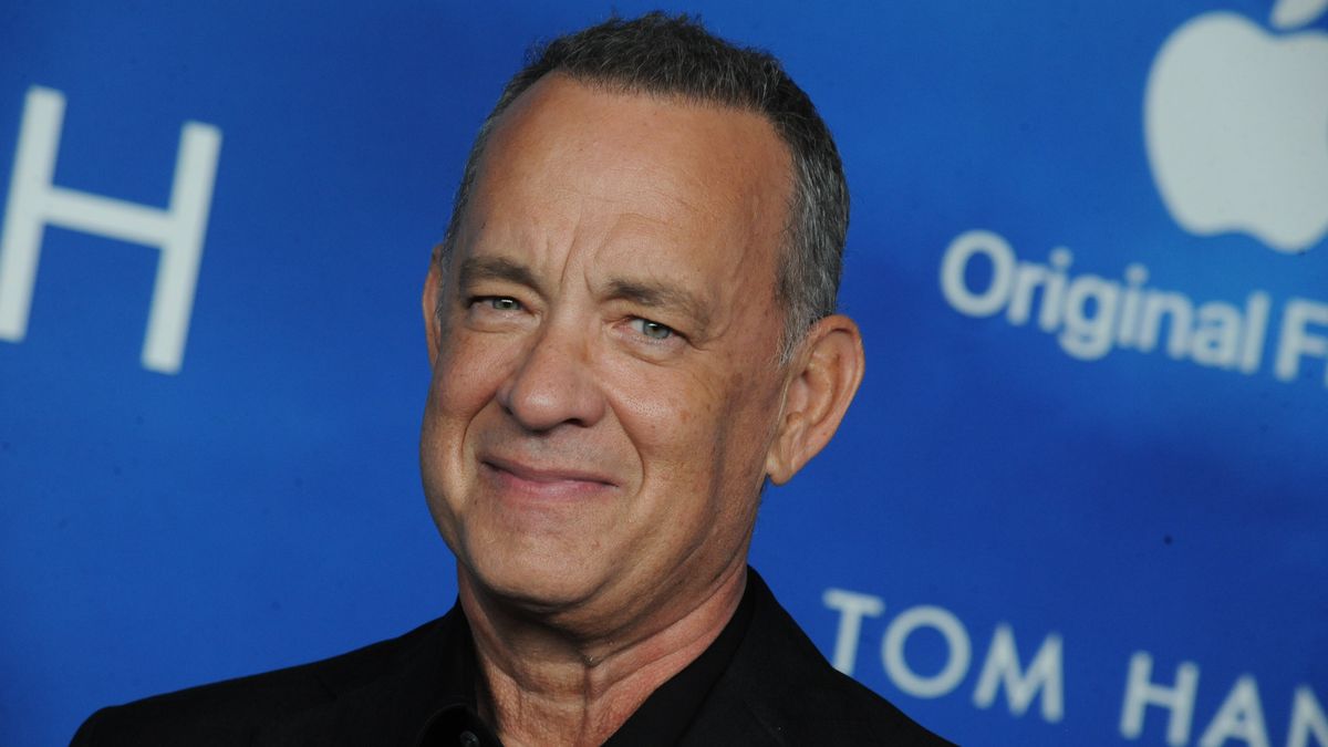 Tom Hanks at the Apple Original Films&#039; premiere of &#039;Finch&#039; held at the Pacific Design Center in West Hollywood