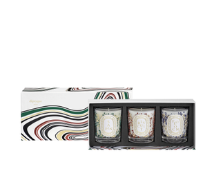 Set of 3 Small Candles - Holiday Edition