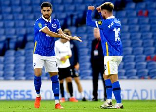 Brighton and Hove Albion v Portsmouth – Carabao Cup – Second Round – AMEX Stadium