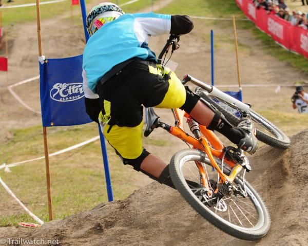 Brian Lopes racing with great precision