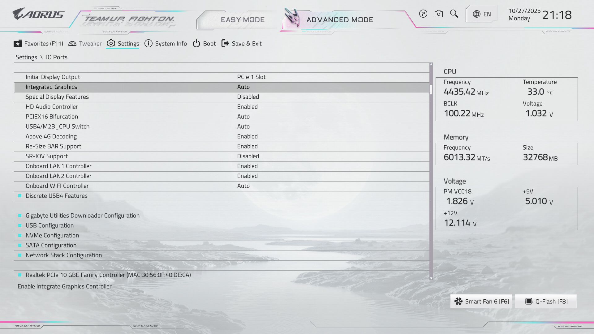 Gigabyte X870E Aorus Master X3D Ice