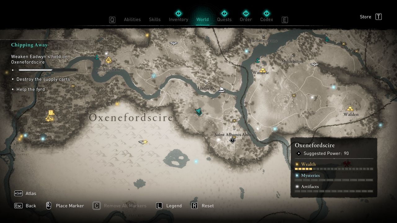AC Valhalla Chipping Away