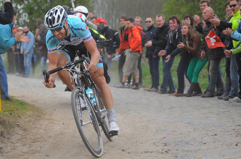 Tom Boonen's 2012 margin of victory was over a minute and a half to second place