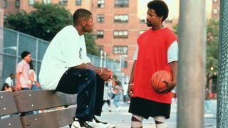 Ray Allen and Denzel Washington in He Got Game