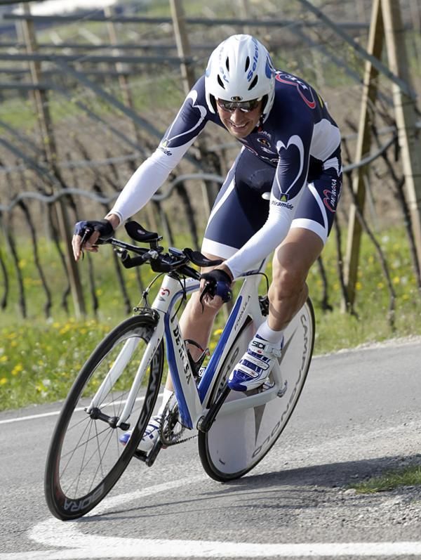 Matteo Montaguti (De Rosa - Stac Plastic) time trials