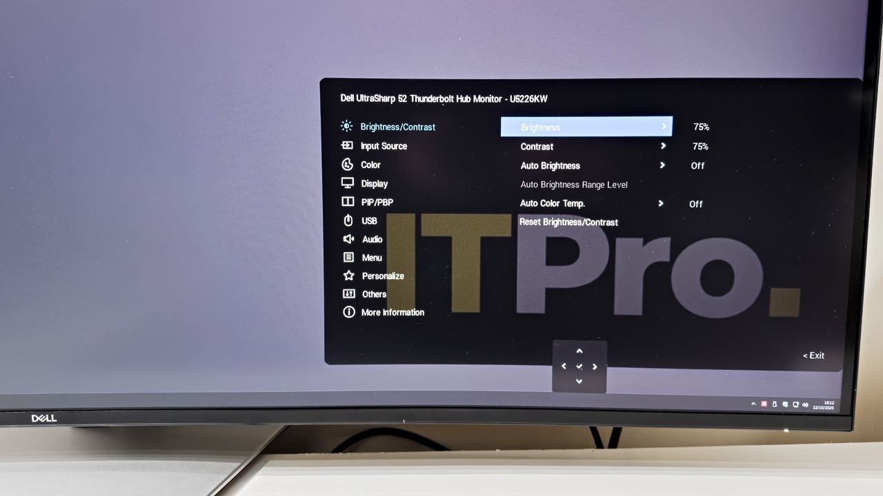 The Dell Ultra Sharpe U5226KW monitor