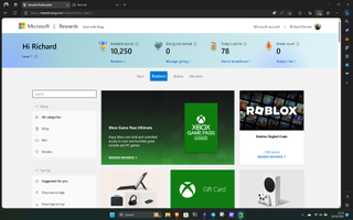 Microsoft rewards - Roblox