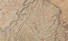 canyonlands national park from space