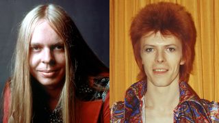 Rick Wakeman and David Bowie