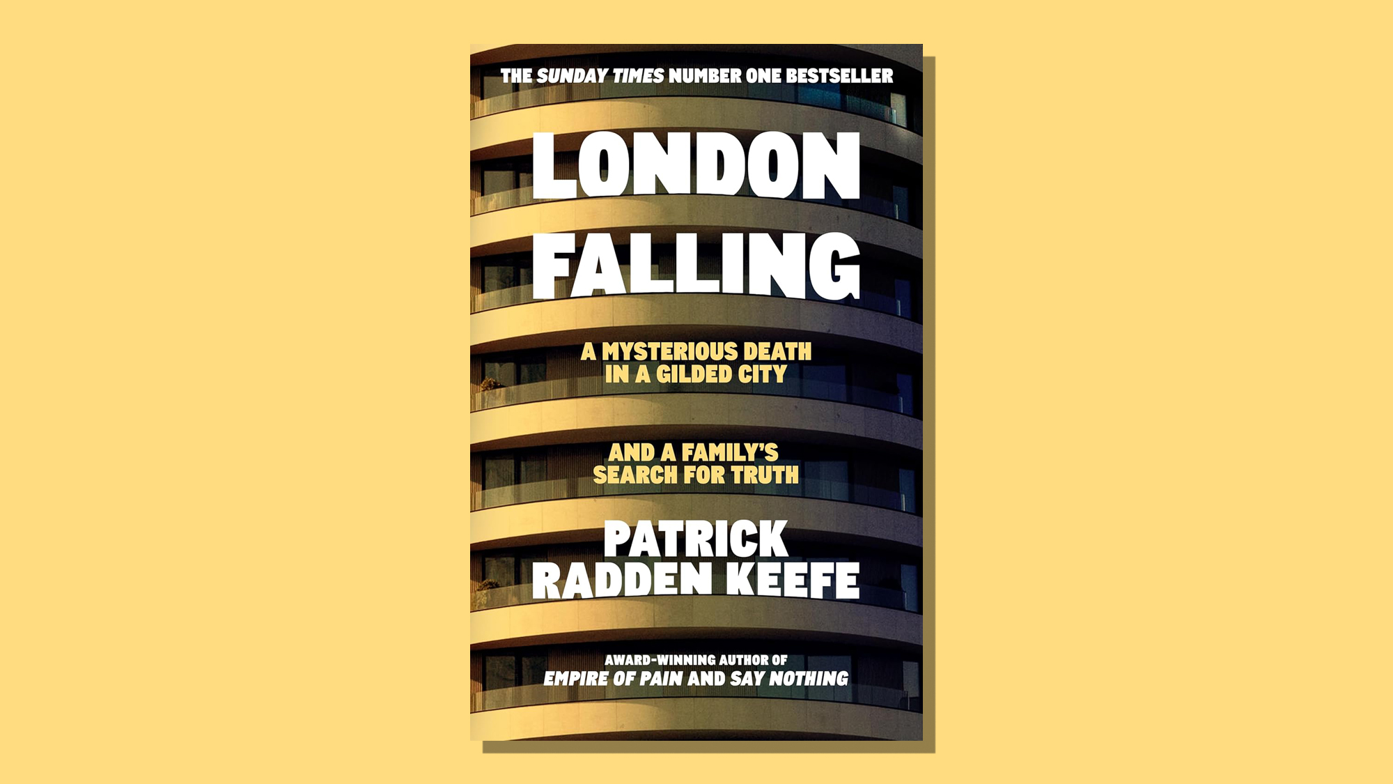Book cover of London Falling by Patrick Radden Keefe