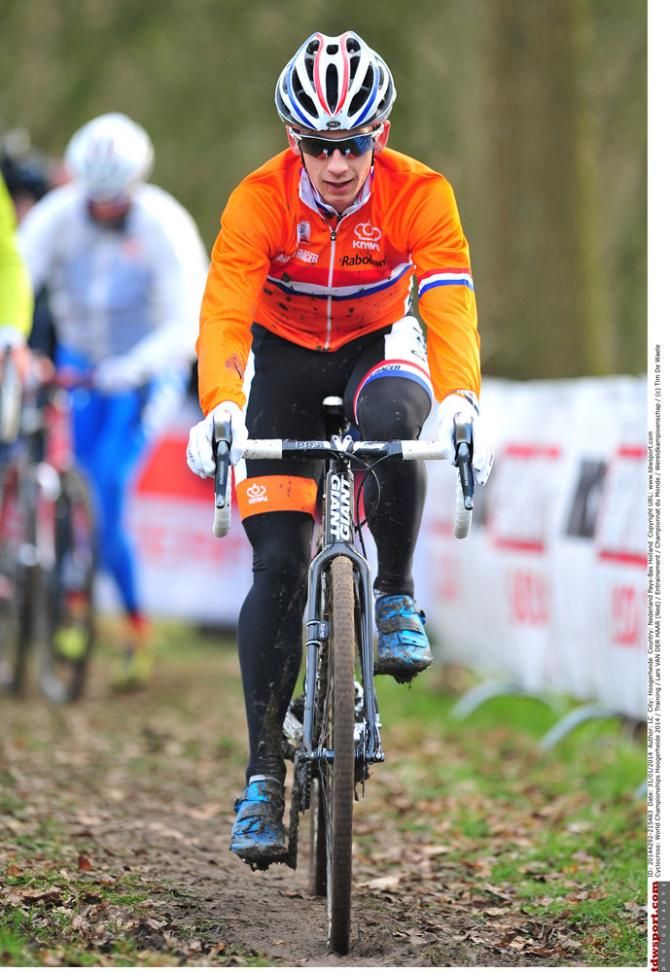 Lars van der Haar will have plenty of support on Sunday afternoon for the men's cyclo-cross world champonship