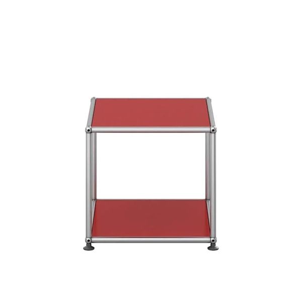 Side Unit 1 in Ruby Red by USM.