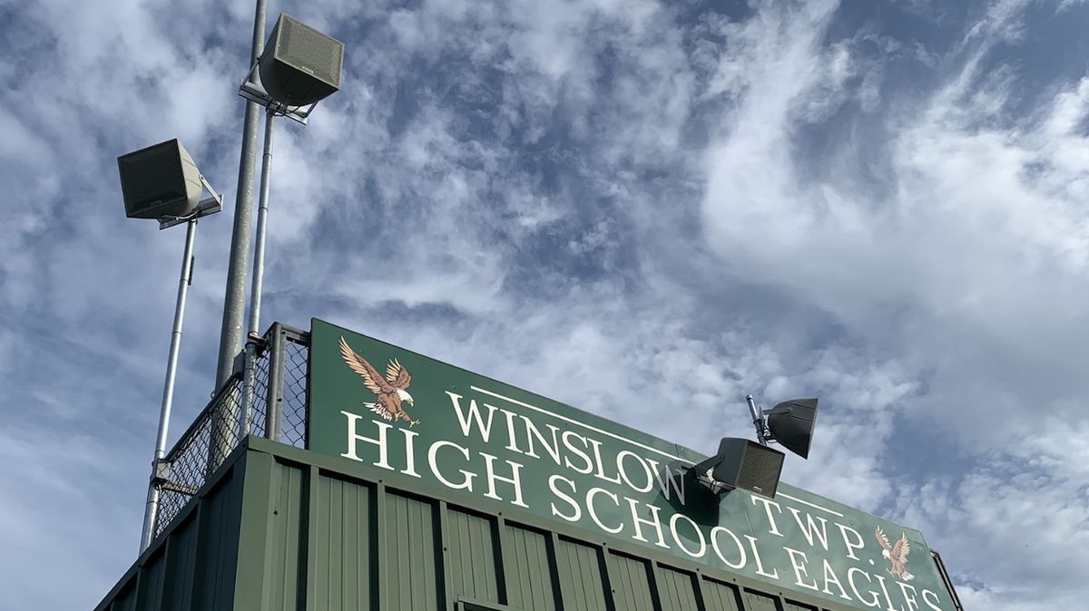 Winslow Township High School in Camden County, NJ recently installed sound systems for both its outdoor stadium and indoor gymnasium using Biamp’s Community R SERIES loudspeakers.