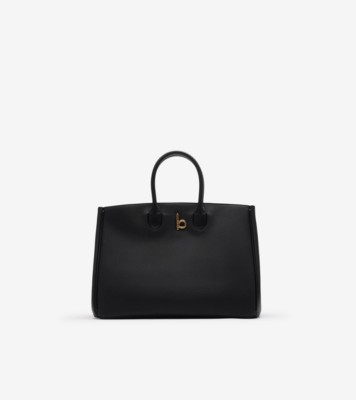 Medium Rocking Horse Tote&amp;#8203; in Black - Women | Burberry&amp;reg; Official