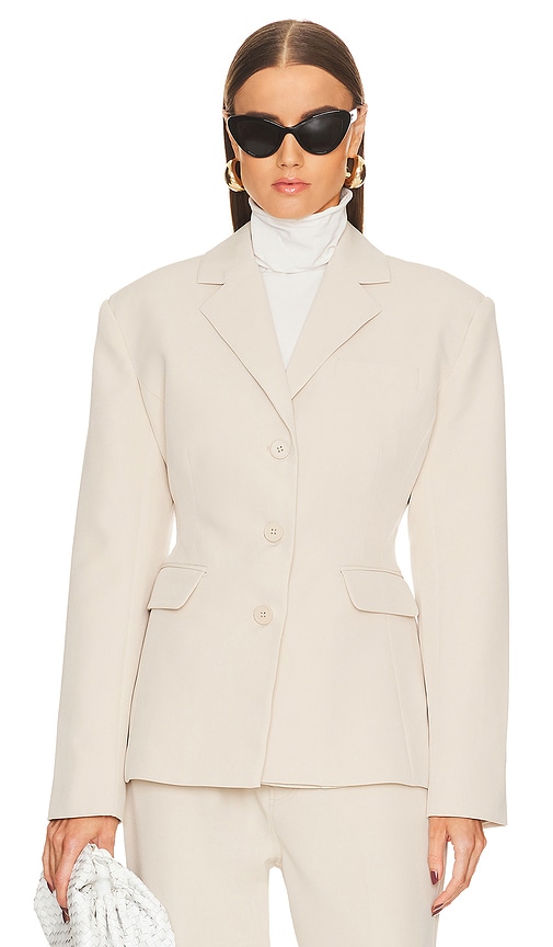 Recycled Twill S Curve Jacket