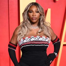 Serena Williams attends the 2024 Vanity Fair Oscar Party.