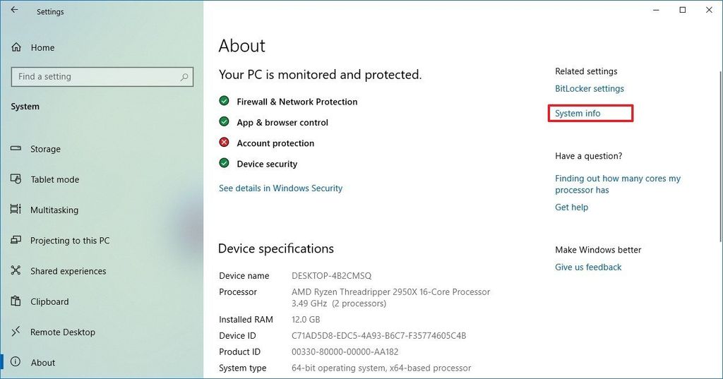 How to move virtual memory to a different drive on Windows 10 | Windows ...