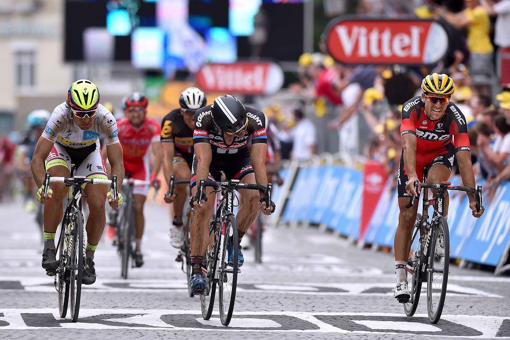 Peter Sagan, John degenkolb and Greg Van Avermaet