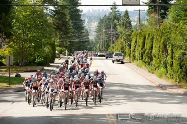 Rolling out to the singletrack