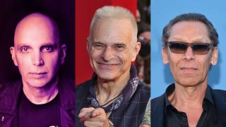 Joe Satriani, David Lee Roth and Alex Van Halen