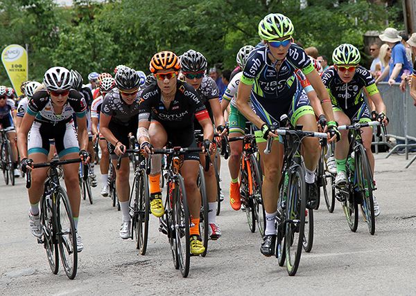 Team Tibco-SVB sets the pace going up the wall