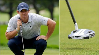 Rory McIlroy going back to his TaylorMade Spider putter