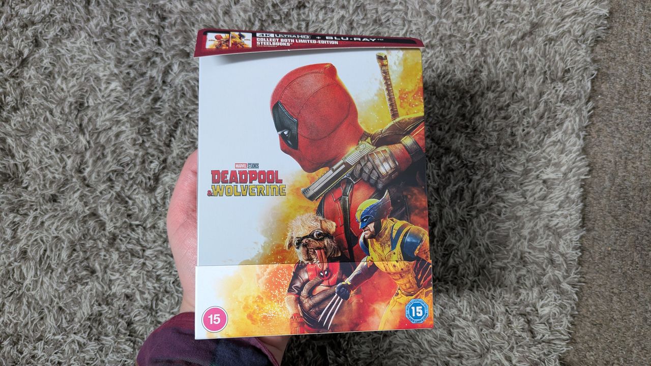 Deadpool &amp; Wolverine 4K Blu-ray cover