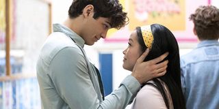 Lara Jean and Peter Kavinsky in _To All The Boys I've Loved Before._