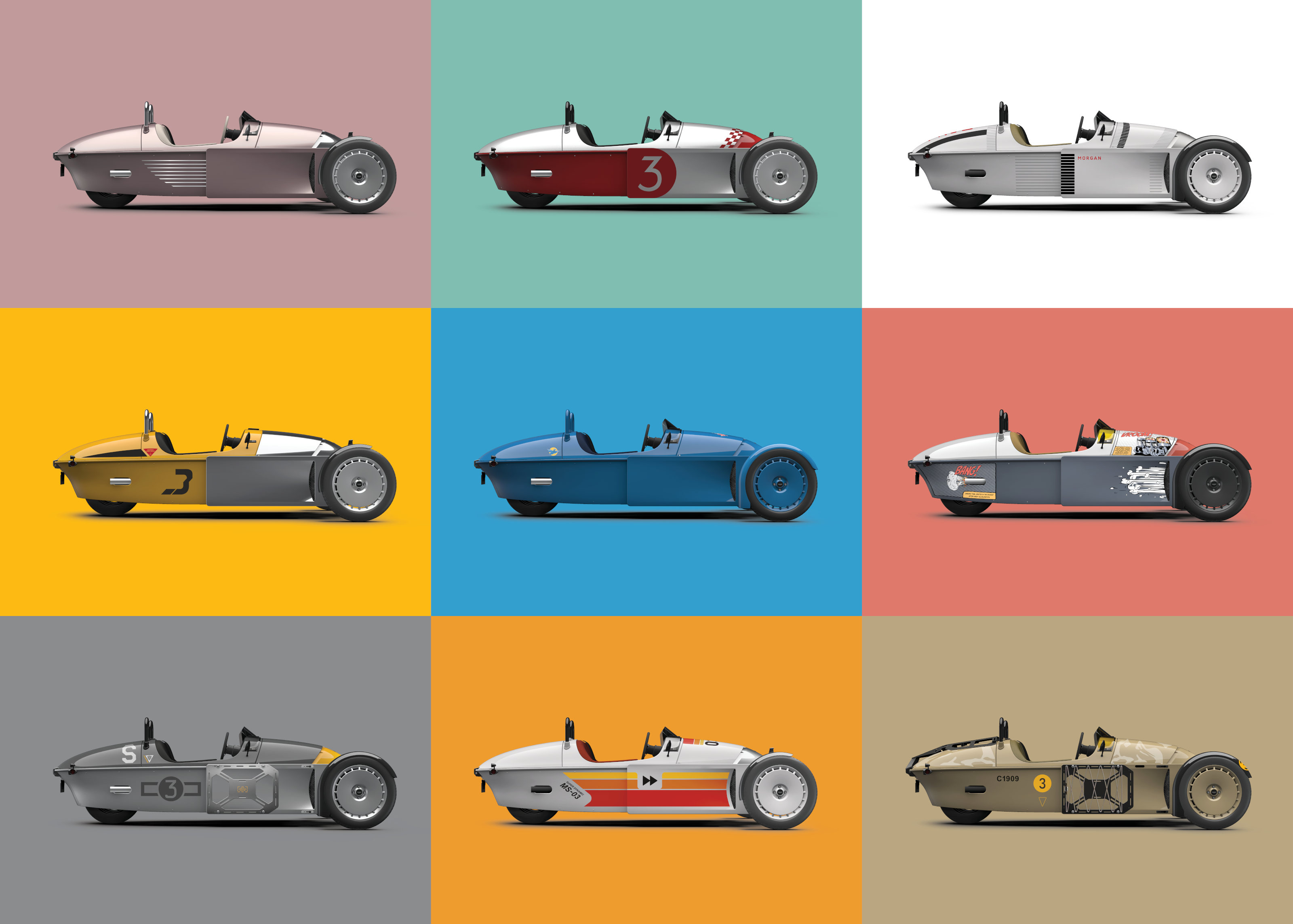 Morgan Super 3 Origins Collection