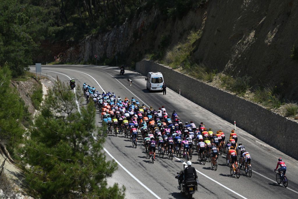 The Tour of Turkey peloton