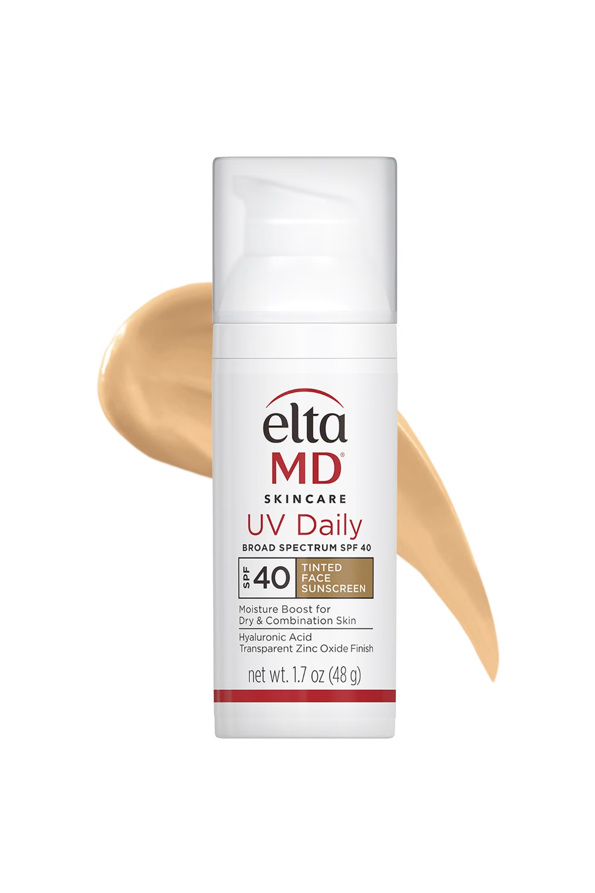 A bottle of elta MD tinted SPF.