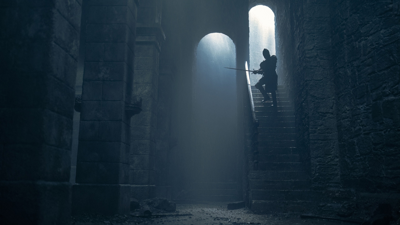 Daemon Targaryen slowly walks through Harrenhal's ruins in House of the Dragon season 2 episode 3