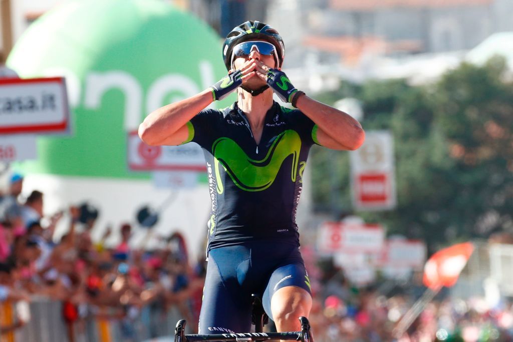 Gorka Izagirre (Movistar) wins stage 8 in Peschici