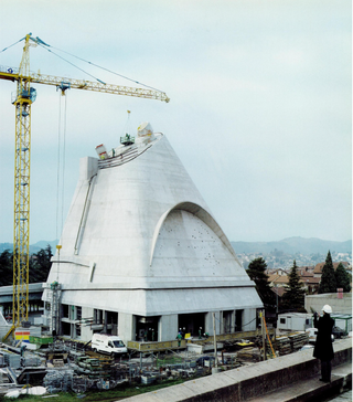 Church at Firminy by Le Corbusier