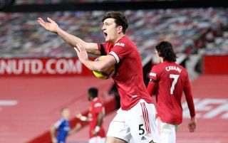 Harry Maguire appeals for handball