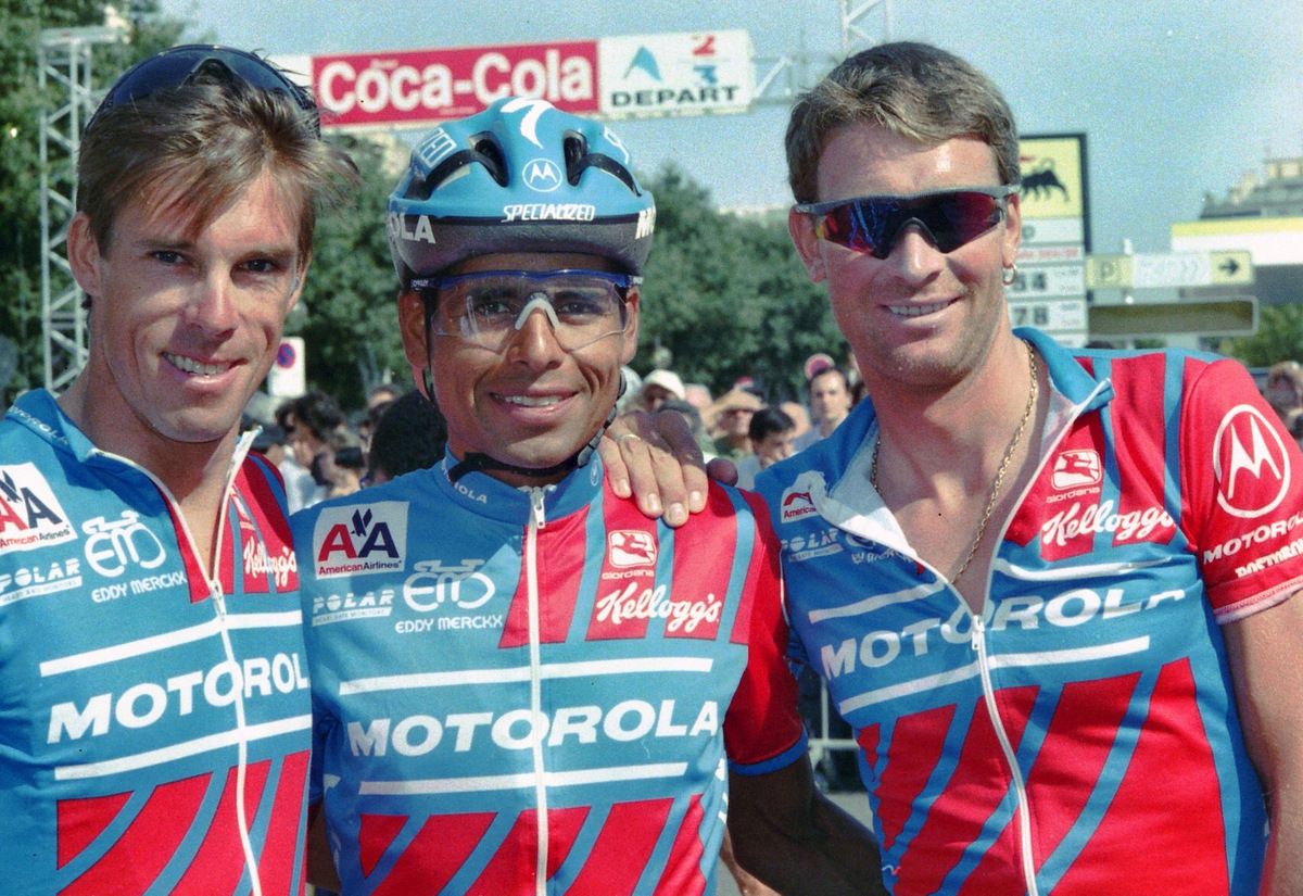Phil Anderson rode the 1993 Tour de France with Motorola