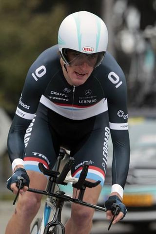 Luxembourg time trial champion Andy Schleck (Leopard Trek)