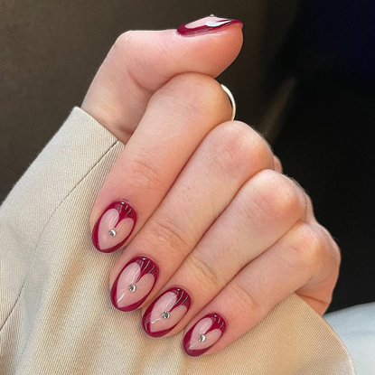 Elias Nails Valentine's day
