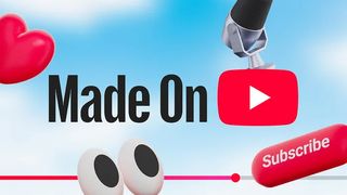 A graphic that says "Made On" with the YouTube logo