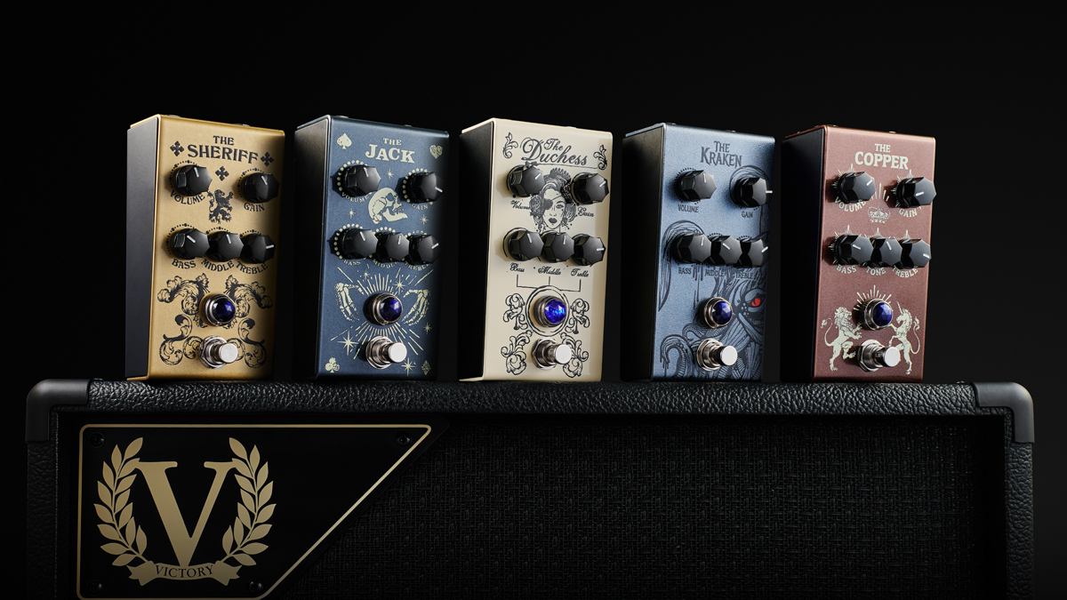 Victory partners with Adrian Thorpe of ThorpyFX to repackage its revered tube amp tones into all-new V1 stompbox series