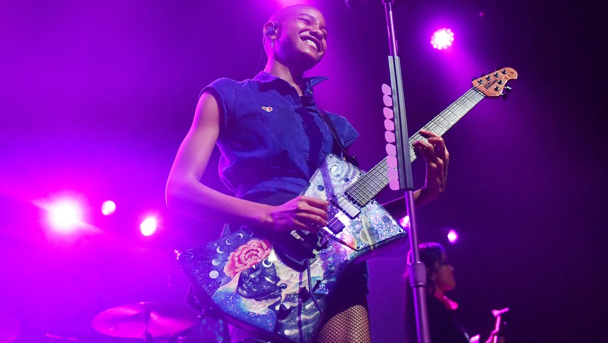 Willow Smith performs onstage during her lifE tour at Center Stage on October 19, 2021 in Atlanta, Georgia