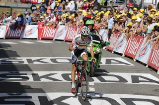 Emanuel Buchmann on stage 11 of the Tour de France (Sunada)