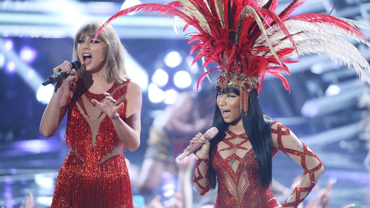 Taylor Swift and Nicki Minaj