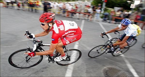 Darren Lapthorne (Sparkasse) in full speed mode