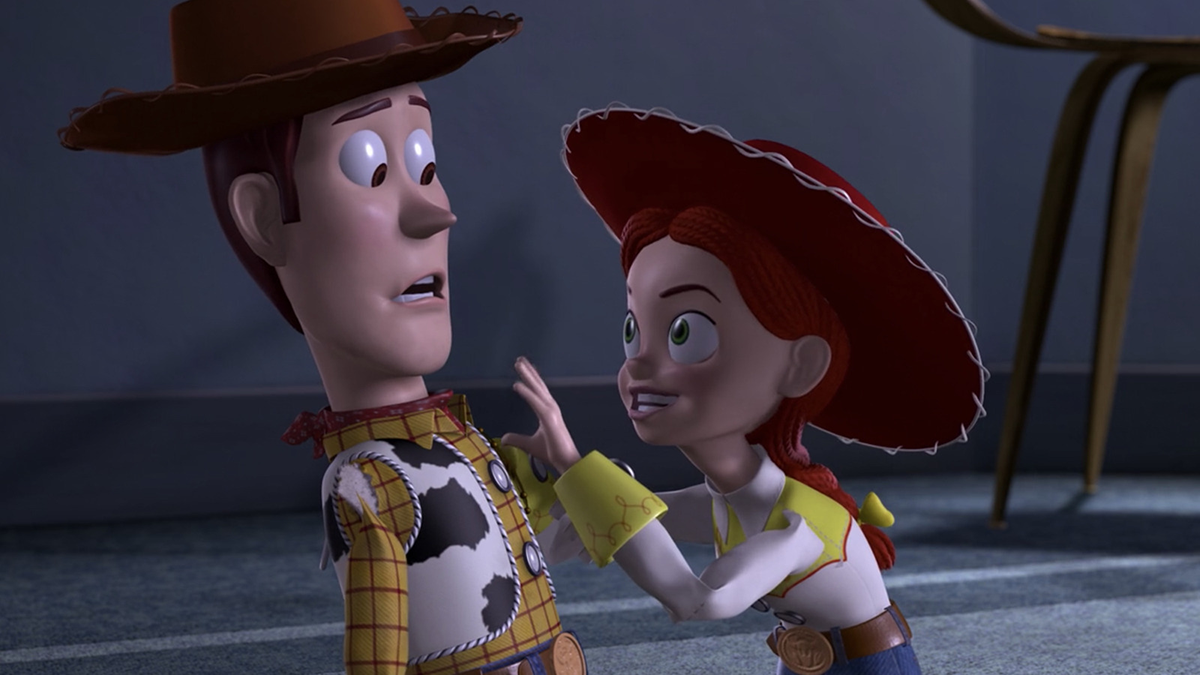 Woody and Jessie from Toy Story 2